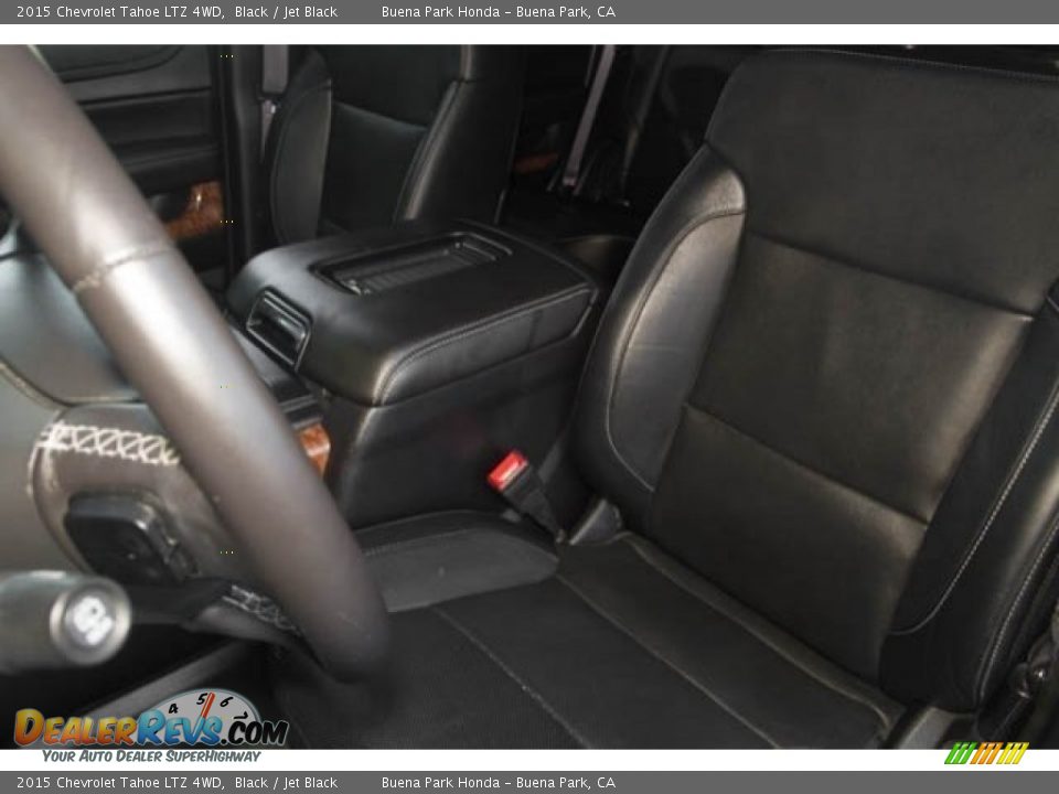 2015 Chevrolet Tahoe LTZ 4WD Black / Jet Black Photo #17