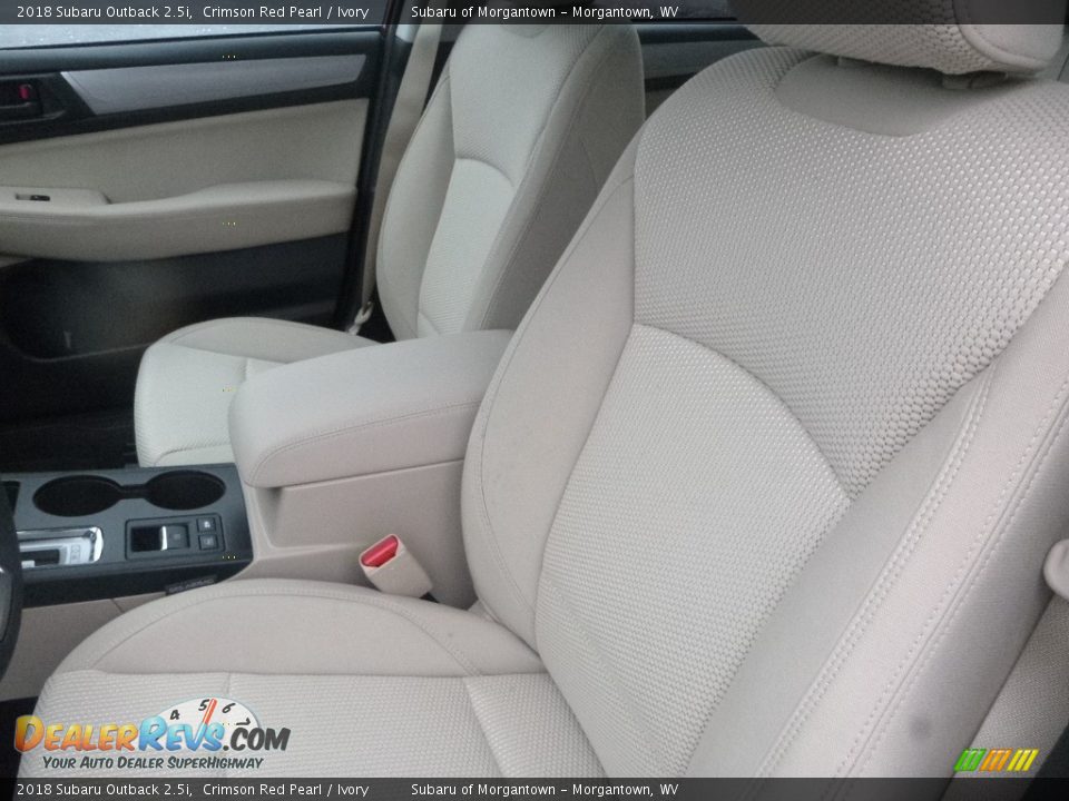 2018 Subaru Outback 2.5i Crimson Red Pearl / Ivory Photo #15
