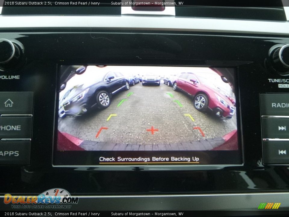 2018 Subaru Outback 2.5i Crimson Red Pearl / Ivory Photo #18