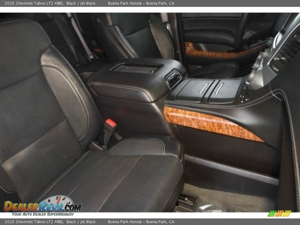 2015 Chevrolet Tahoe LTZ 4WD Black / Jet Black Photo #27