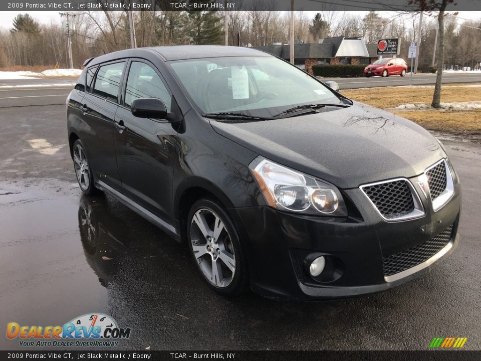 2009 Pontiac Vibe GT Jet Black Metallic / Ebony Photo #3