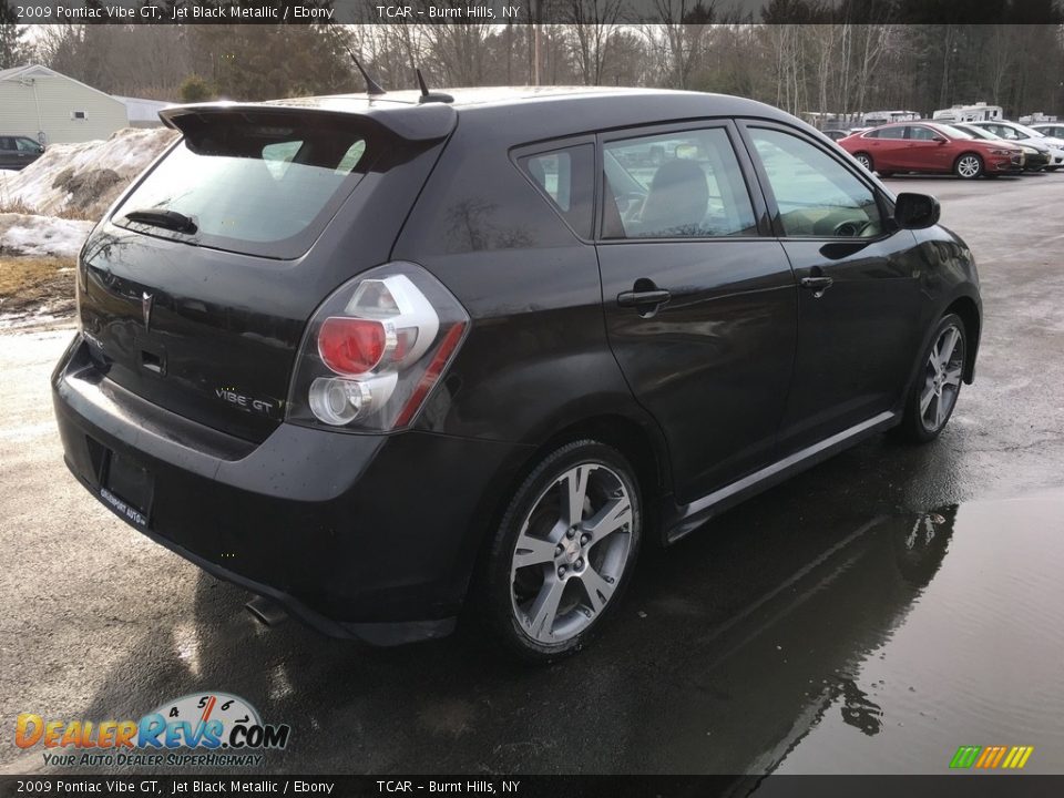 2009 Pontiac Vibe GT Jet Black Metallic / Ebony Photo #4