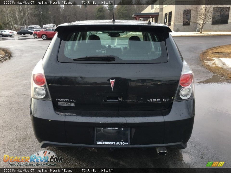 2009 Pontiac Vibe GT Jet Black Metallic / Ebony Photo #5