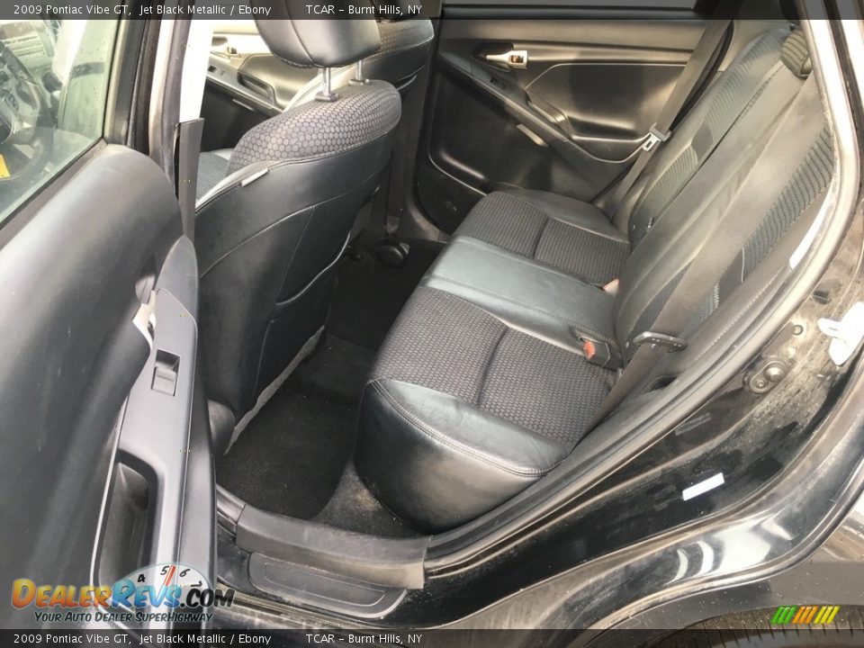 2009 Pontiac Vibe GT Jet Black Metallic / Ebony Photo #10