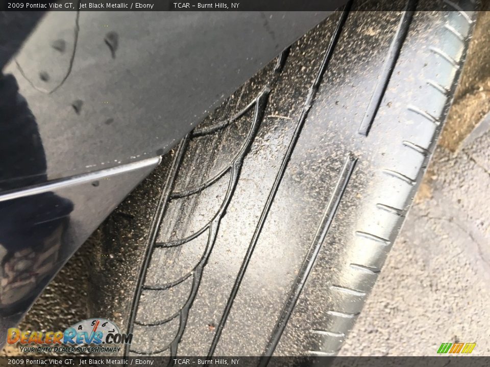 2009 Pontiac Vibe GT Jet Black Metallic / Ebony Photo #12