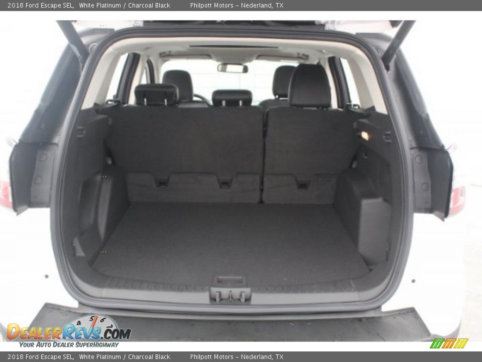 2018 Ford Escape SEL White Platinum / Charcoal Black Photo #26