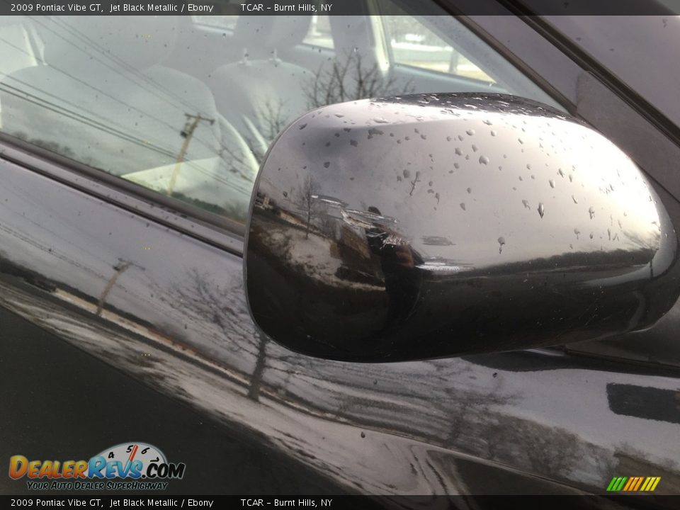 2009 Pontiac Vibe GT Jet Black Metallic / Ebony Photo #17
