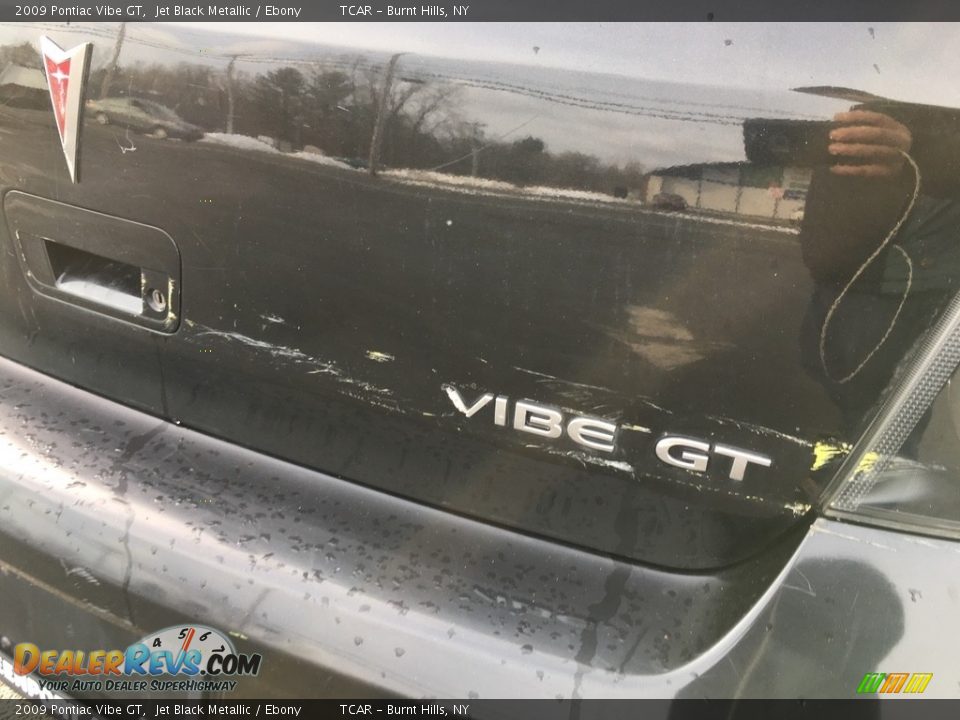 2009 Pontiac Vibe GT Jet Black Metallic / Ebony Photo #21
