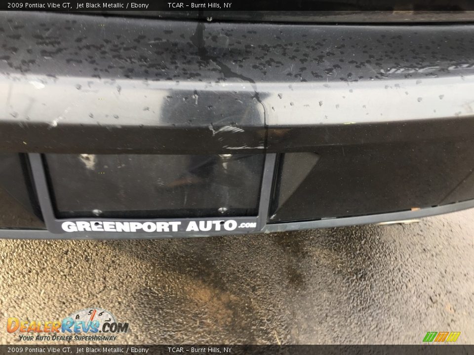 2009 Pontiac Vibe GT Jet Black Metallic / Ebony Photo #22