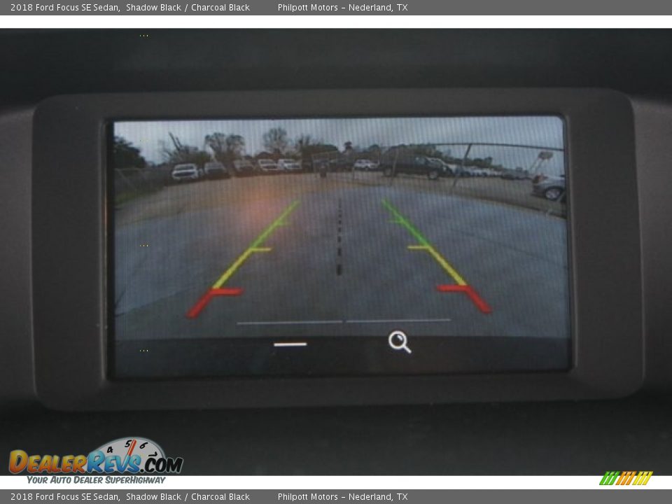 2018 Ford Focus SE Sedan Shadow Black / Charcoal Black Photo #15