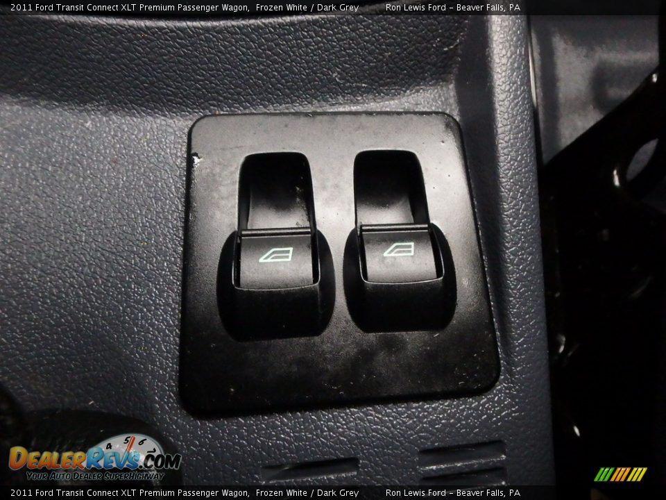 2011 Ford Transit Connect XLT Premium Passenger Wagon Frozen White / Dark Grey Photo #19