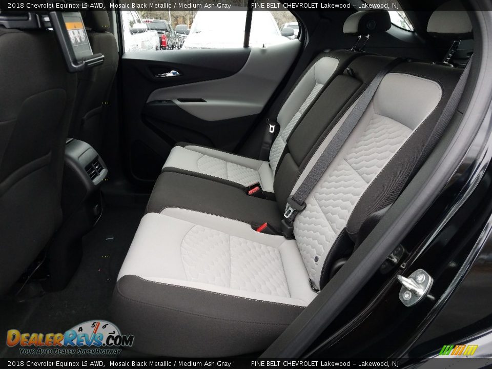 Rear Seat of 2018 Chevrolet Equinox LS AWD Photo #6