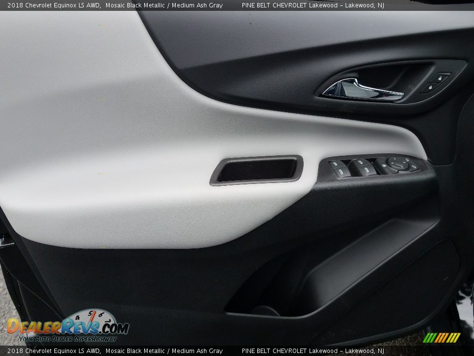 2018 Chevrolet Equinox LS AWD Mosaic Black Metallic / Medium Ash Gray Photo #8