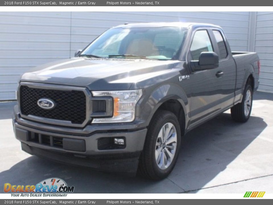 2018 Ford F150 STX SuperCab Magnetic / Earth Gray Photo #3