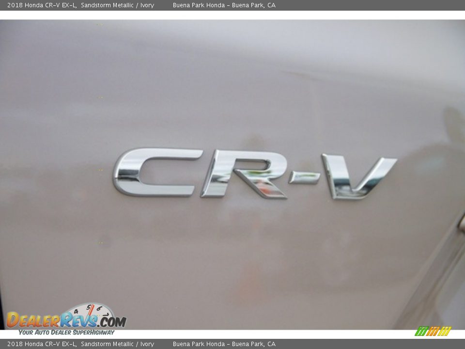 2018 Honda CR-V EX-L Sandstorm Metallic / Ivory Photo #3