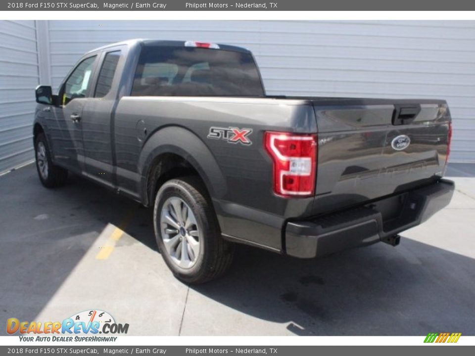 2018 Ford F150 STX SuperCab Magnetic / Earth Gray Photo #8