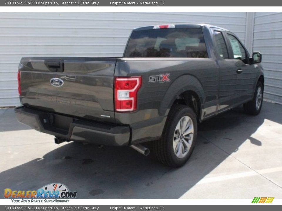 2018 Ford F150 STX SuperCab Magnetic / Earth Gray Photo #10