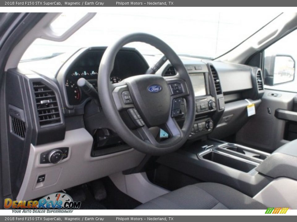2018 Ford F150 STX SuperCab Magnetic / Earth Gray Photo #15