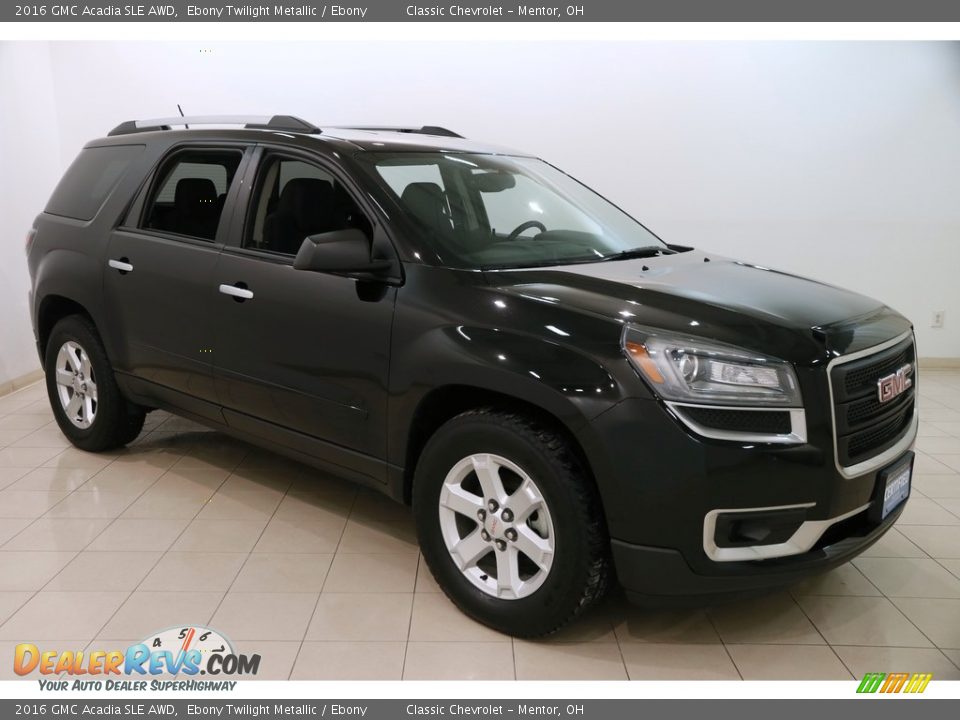 2016 GMC Acadia SLE AWD Ebony Twilight Metallic / Ebony Photo #1