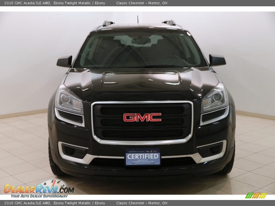 2016 GMC Acadia SLE AWD Ebony Twilight Metallic / Ebony Photo #2