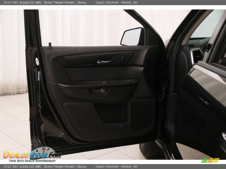 2016 GMC Acadia SLE AWD Ebony Twilight Metallic / Ebony Photo #4