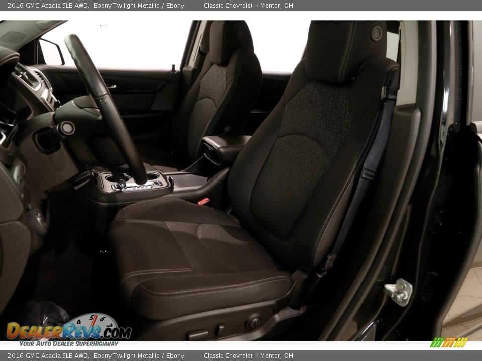 2016 GMC Acadia SLE AWD Ebony Twilight Metallic / Ebony Photo #5