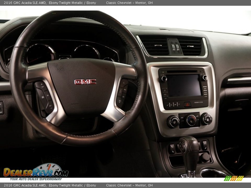 2016 GMC Acadia SLE AWD Ebony Twilight Metallic / Ebony Photo #6