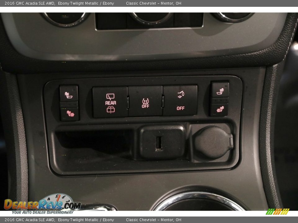 2016 GMC Acadia SLE AWD Ebony Twilight Metallic / Ebony Photo #12