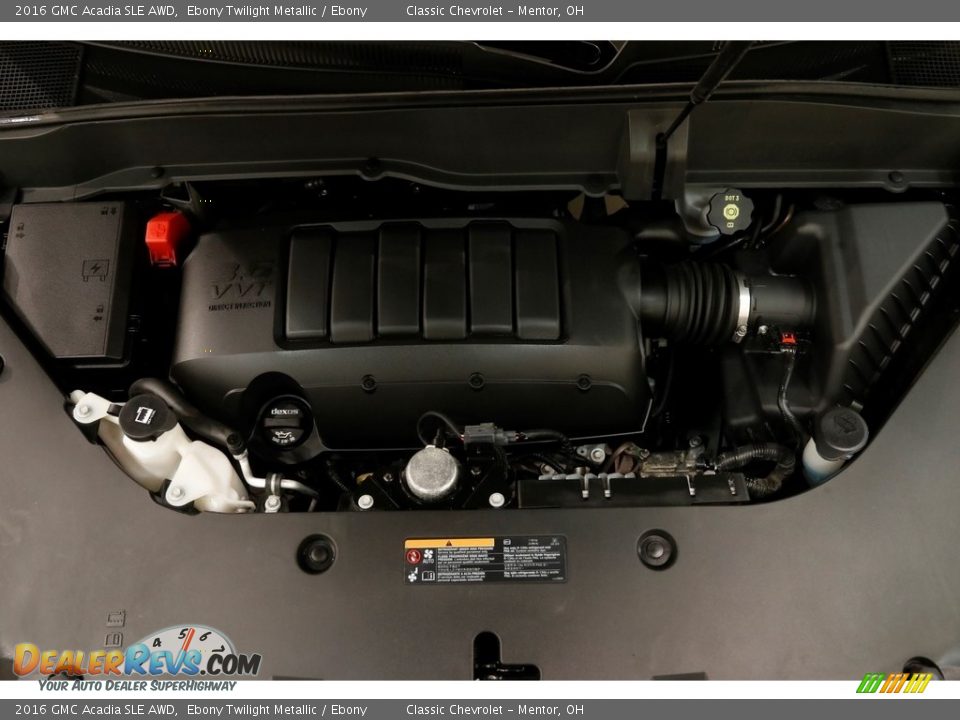 2016 GMC Acadia SLE AWD Ebony Twilight Metallic / Ebony Photo #19