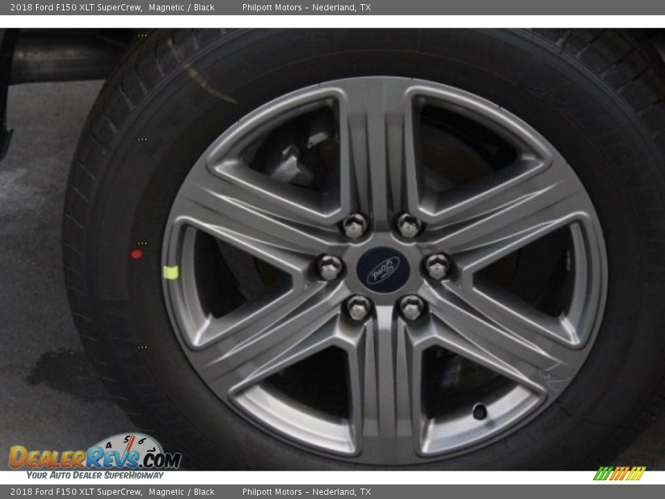 2018 Ford F150 XLT SuperCrew Magnetic / Black Photo #11
