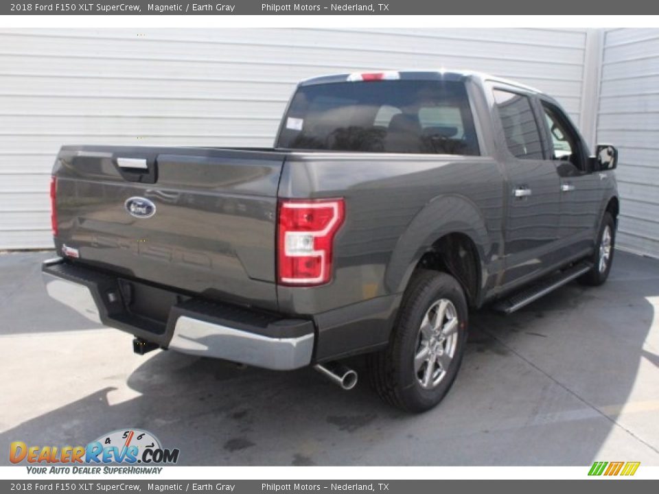 2018 Ford F150 XLT SuperCrew Magnetic / Earth Gray Photo #10