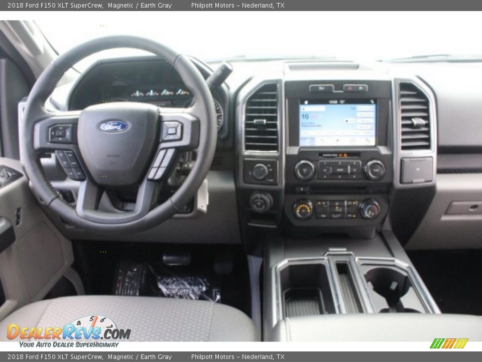 2018 Ford F150 XLT SuperCrew Magnetic / Earth Gray Photo #26