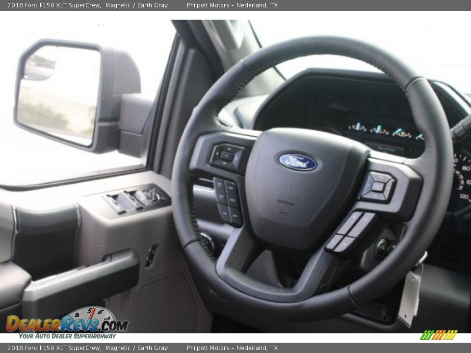 2018 Ford F150 XLT SuperCrew Magnetic / Earth Gray Photo #27