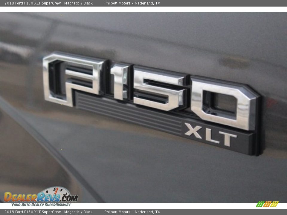 2018 Ford F150 XLT SuperCrew Magnetic / Black Photo #7