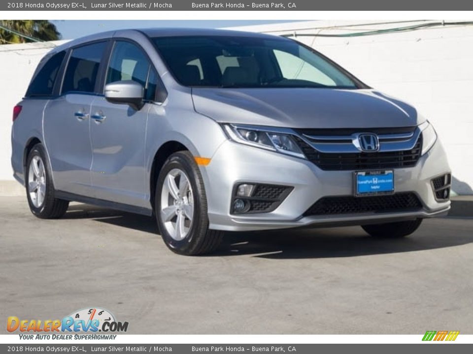 2018 Honda Odyssey EX-L Lunar Silver Metallic / Mocha Photo #1