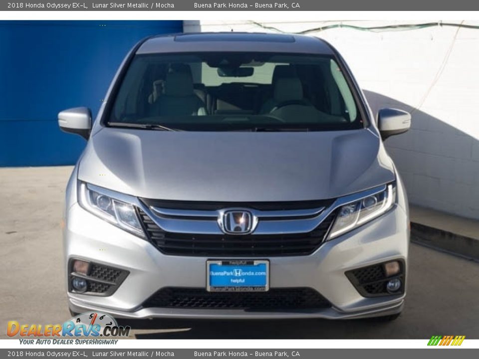 2018 Honda Odyssey EX-L Lunar Silver Metallic / Mocha Photo #3