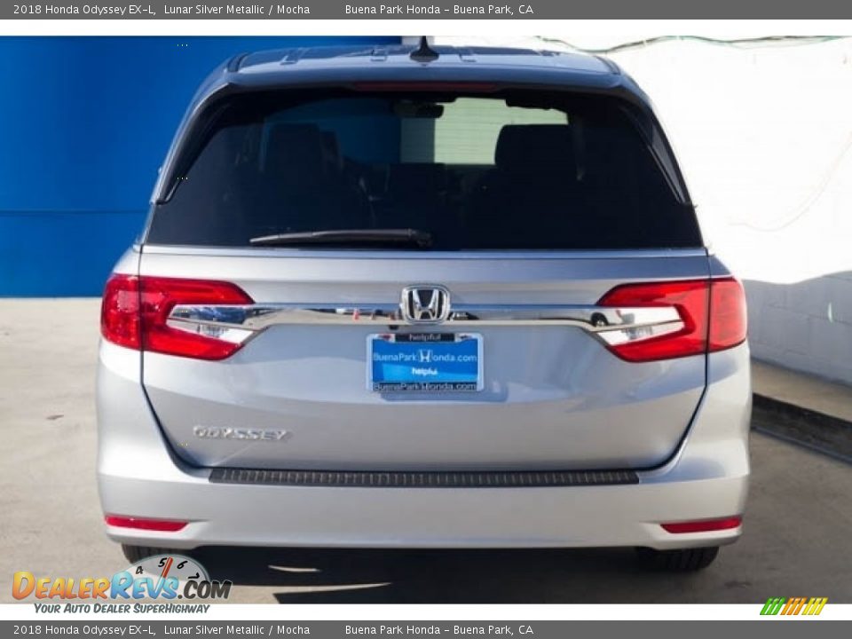 2018 Honda Odyssey EX-L Lunar Silver Metallic / Mocha Photo #6