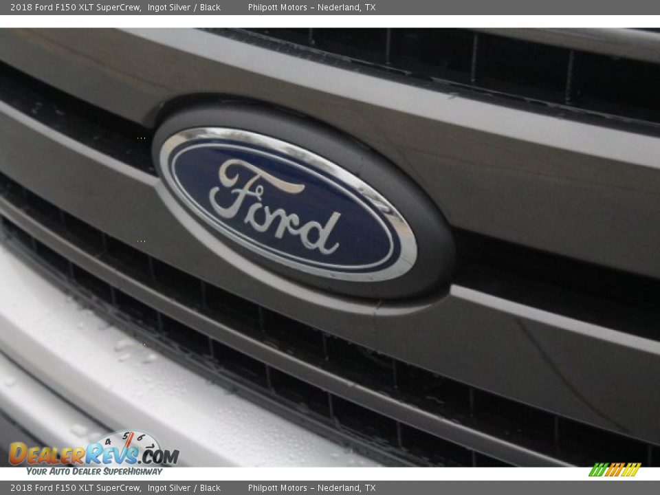2018 Ford F150 XLT SuperCrew Ingot Silver / Black Photo #4