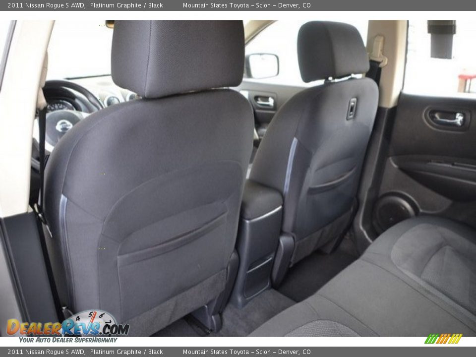 2011 Nissan Rogue S AWD Platinum Graphite / Black Photo #19
