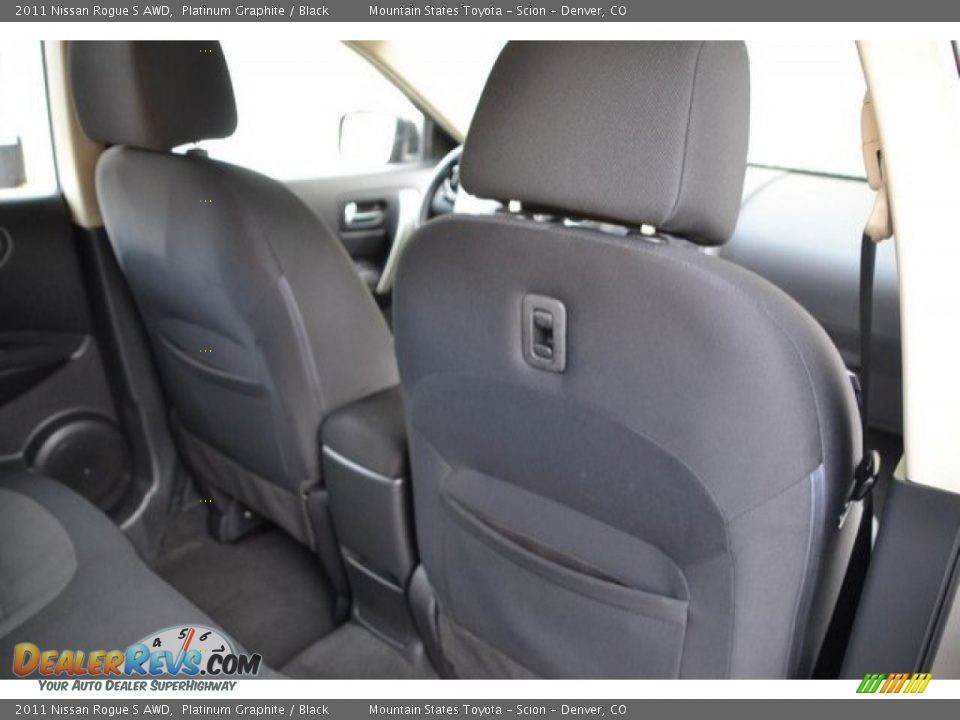 2011 Nissan Rogue S AWD Platinum Graphite / Black Photo #20