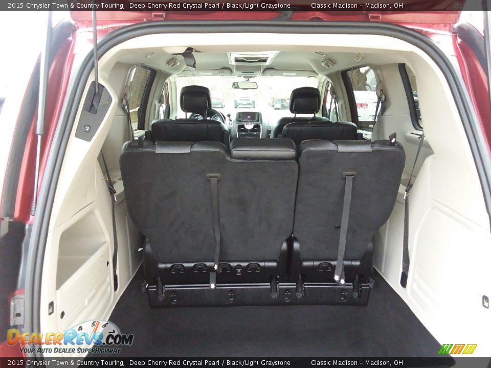 2015 Chrysler Town & Country Touring Deep Cherry Red Crystal Pearl / Black/Light Graystone Photo #18