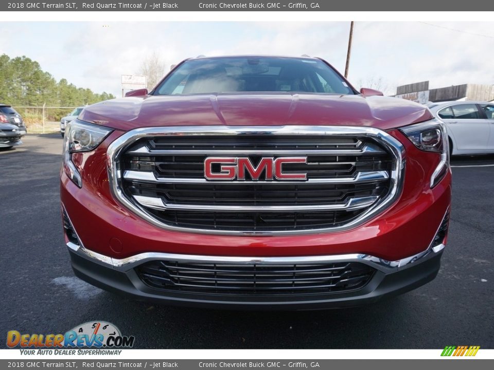 2018 GMC Terrain SLT Red Quartz Tintcoat / ­Jet Black Photo #2