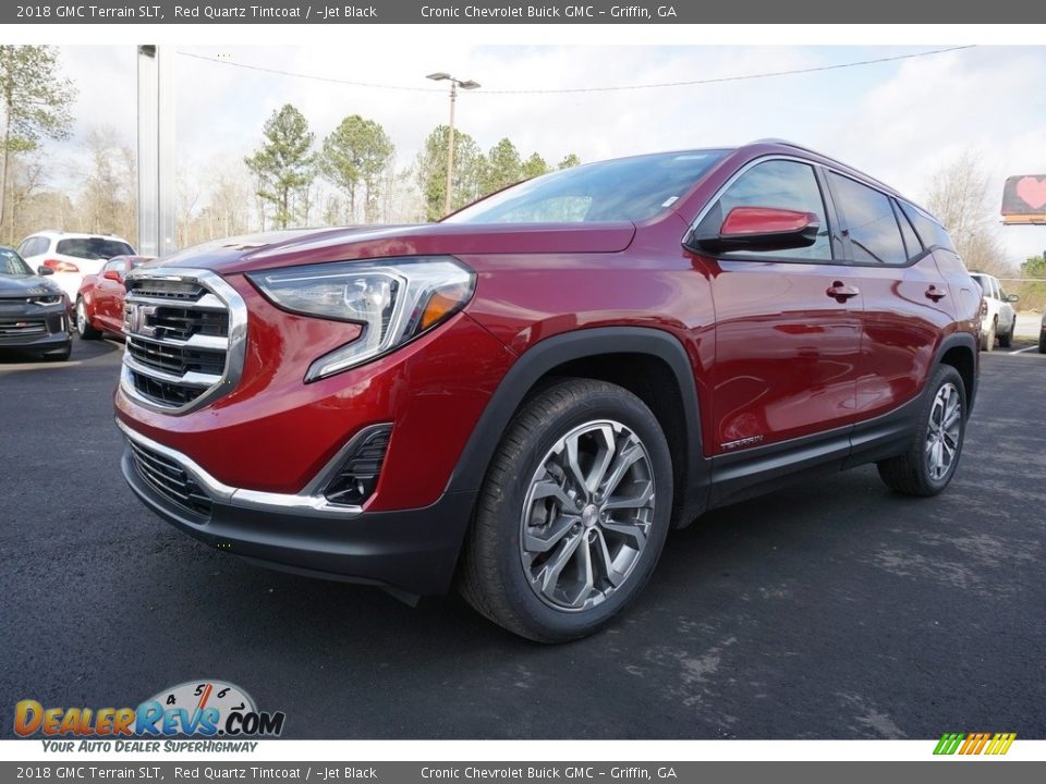 2018 GMC Terrain SLT Red Quartz Tintcoat / ­Jet Black Photo #3