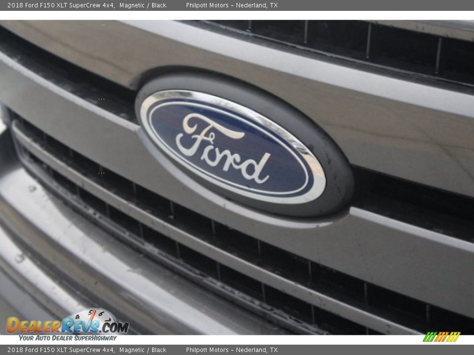 2018 Ford F150 XLT SuperCrew 4x4 Magnetic / Black Photo #4