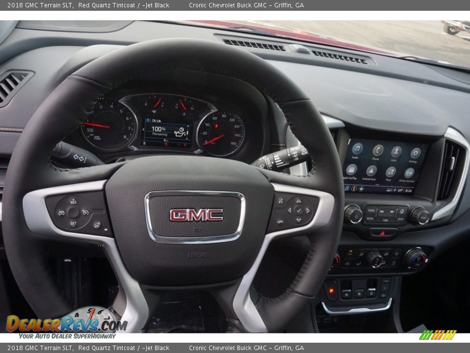 2018 GMC Terrain SLT Red Quartz Tintcoat / ­Jet Black Photo #6