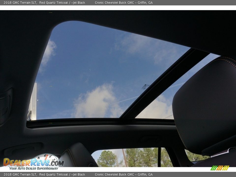 2018 GMC Terrain SLT Red Quartz Tintcoat / ­Jet Black Photo #7