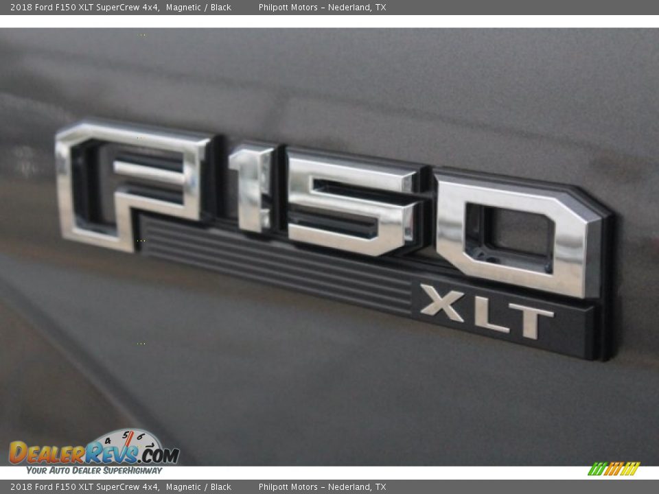 2018 Ford F150 XLT SuperCrew 4x4 Magnetic / Black Photo #7