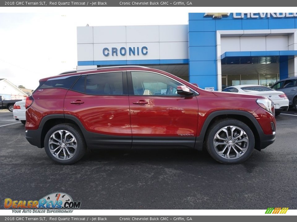 2018 GMC Terrain SLT Red Quartz Tintcoat / ­Jet Black Photo #12