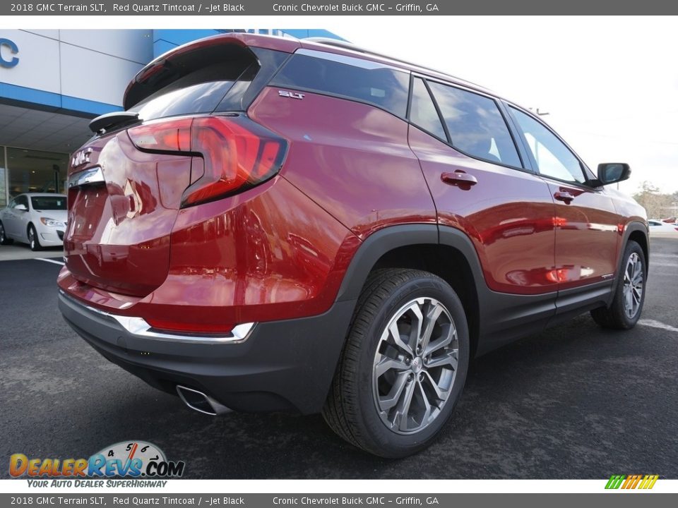 2018 GMC Terrain SLT Red Quartz Tintcoat / ­Jet Black Photo #13