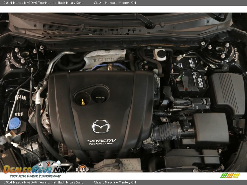 2014 Mazda MAZDA6 Touring Jet Black Mica / Sand Photo #19